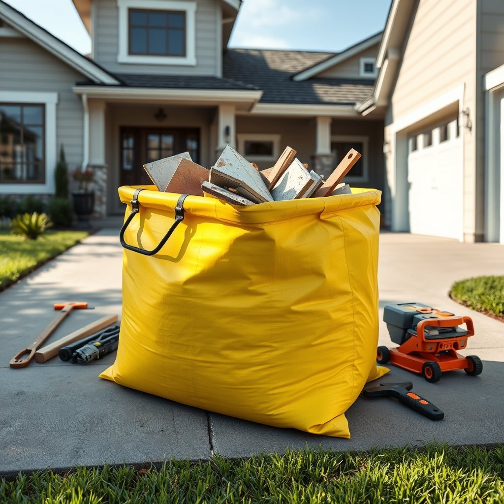 dumpster bag product view