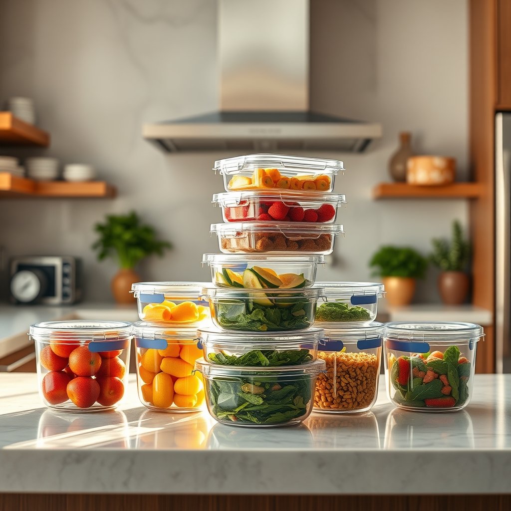 glass containers product view