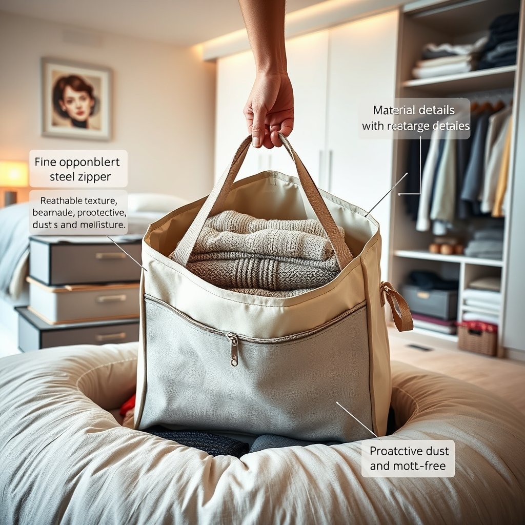 storage bags in action