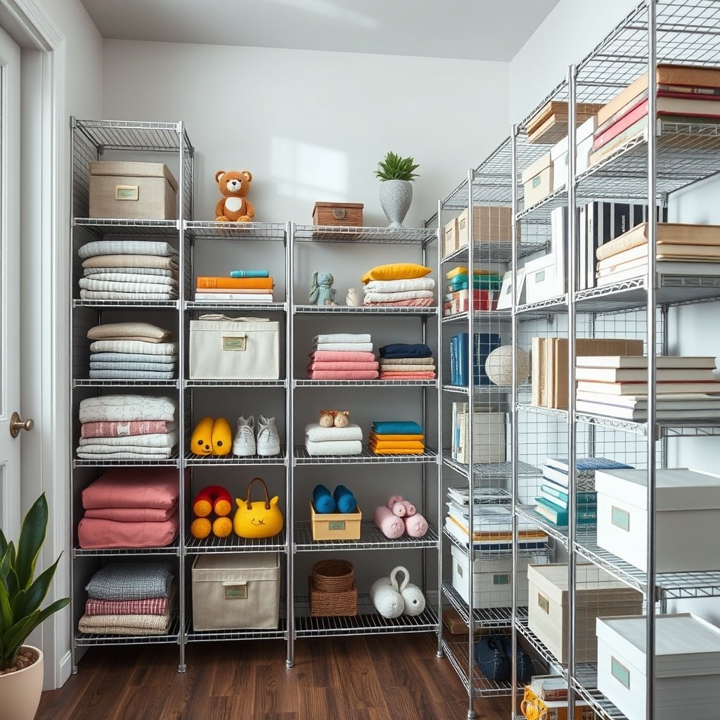 Wire Shelving: 6 Ultimate Steps For Amazing Organization In 2026 2 wire shelving in action