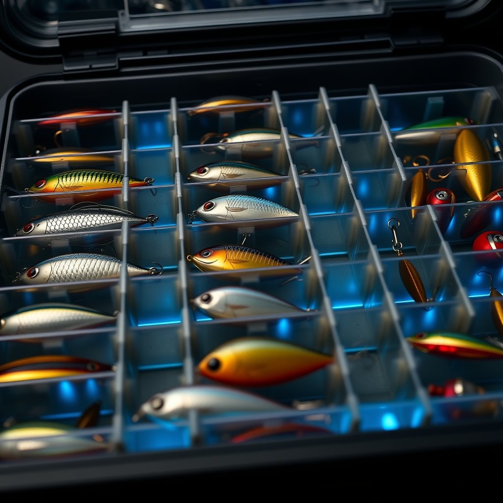 tackle box in action