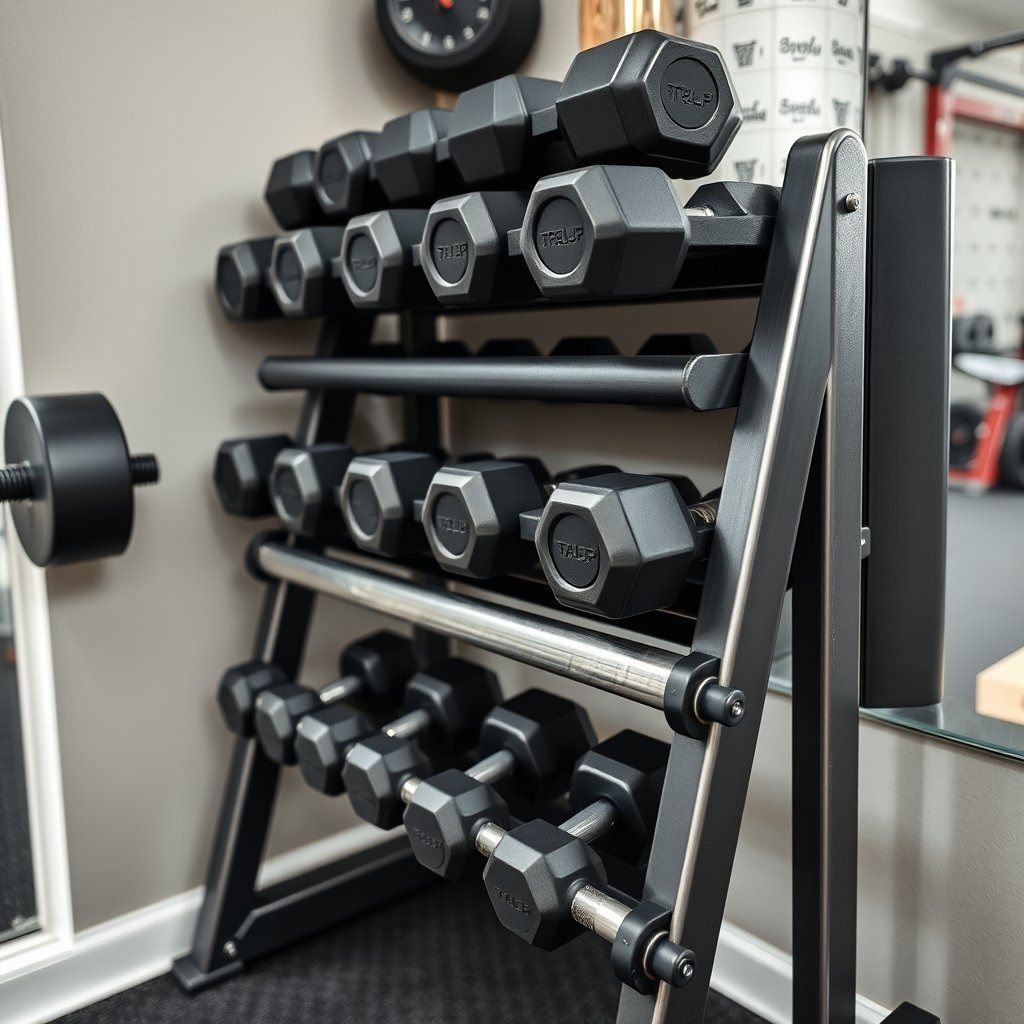 Dumbbell Rack: 10 Ultimate Solutions For Best Home Gym Organization 2026 2 dumbbell rack in action