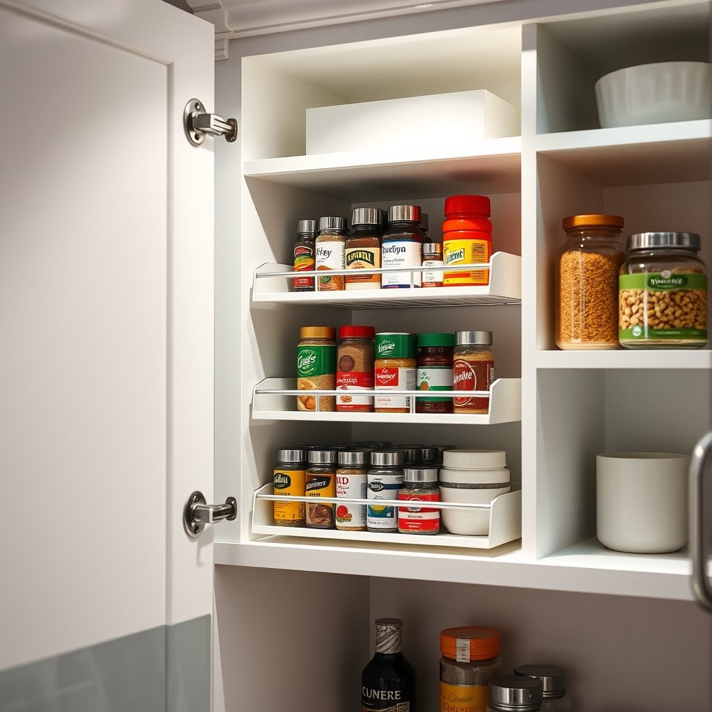 spice organizer in action